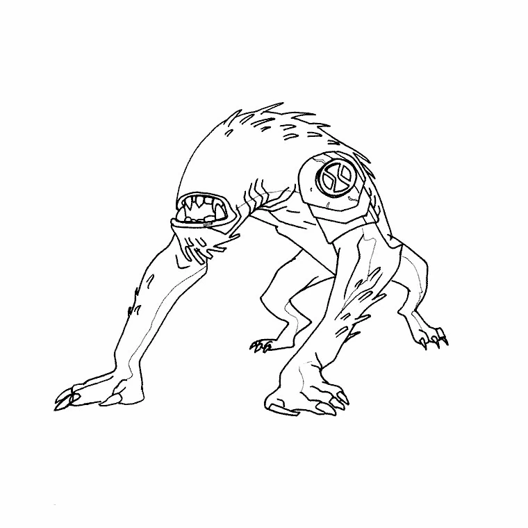 Dibujo gratuito Ben 10 #40415 de la coleccion Dibujos Animados y Series Animadas para imprimir