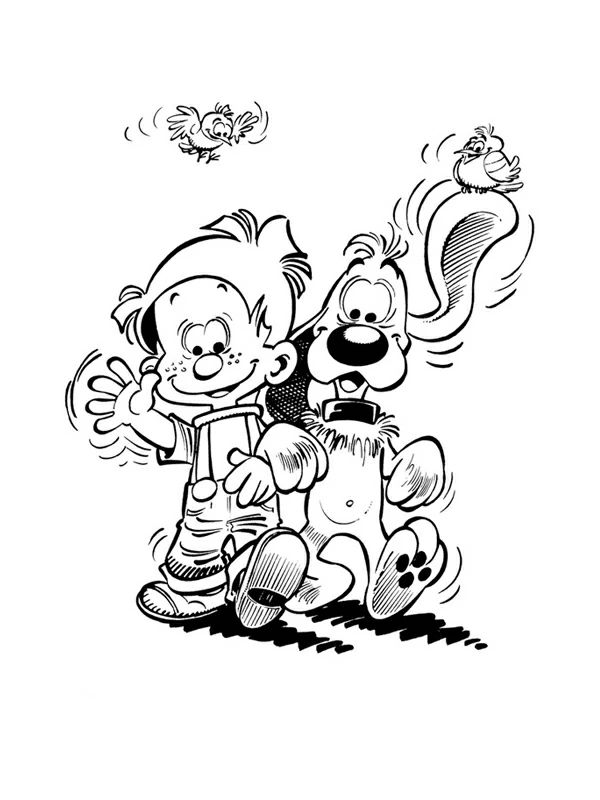 Dibujo gratuito Billy y Buddy #25389 de la coleccion Dibujos Animados y Series Animadas para imprimir