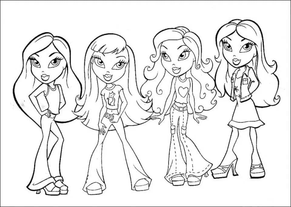 Dibujo gratuito Bratz #203124 de la coleccion Dibujos Animados y Series Animadas para imprimir Dibujo gratuito Bratz #203124 de la coleccion Dibujos Animados y Series Animadas para imprimir
