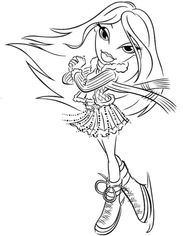 Dibujo gratuito Bratz #203134 de la coleccion Dibujos Animados y Series Animadas para imprimir