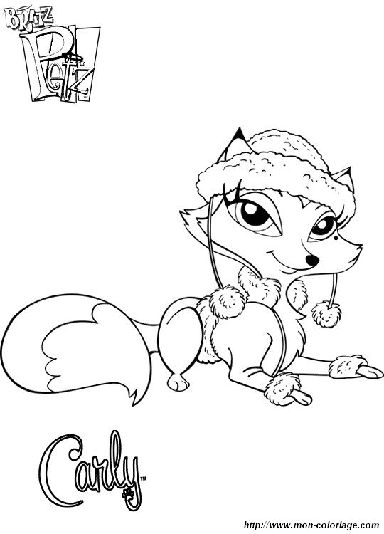 Dibujo gratuito Bratz #32761 de la coleccion Dibujos Animados y Series Animadas para imprimir