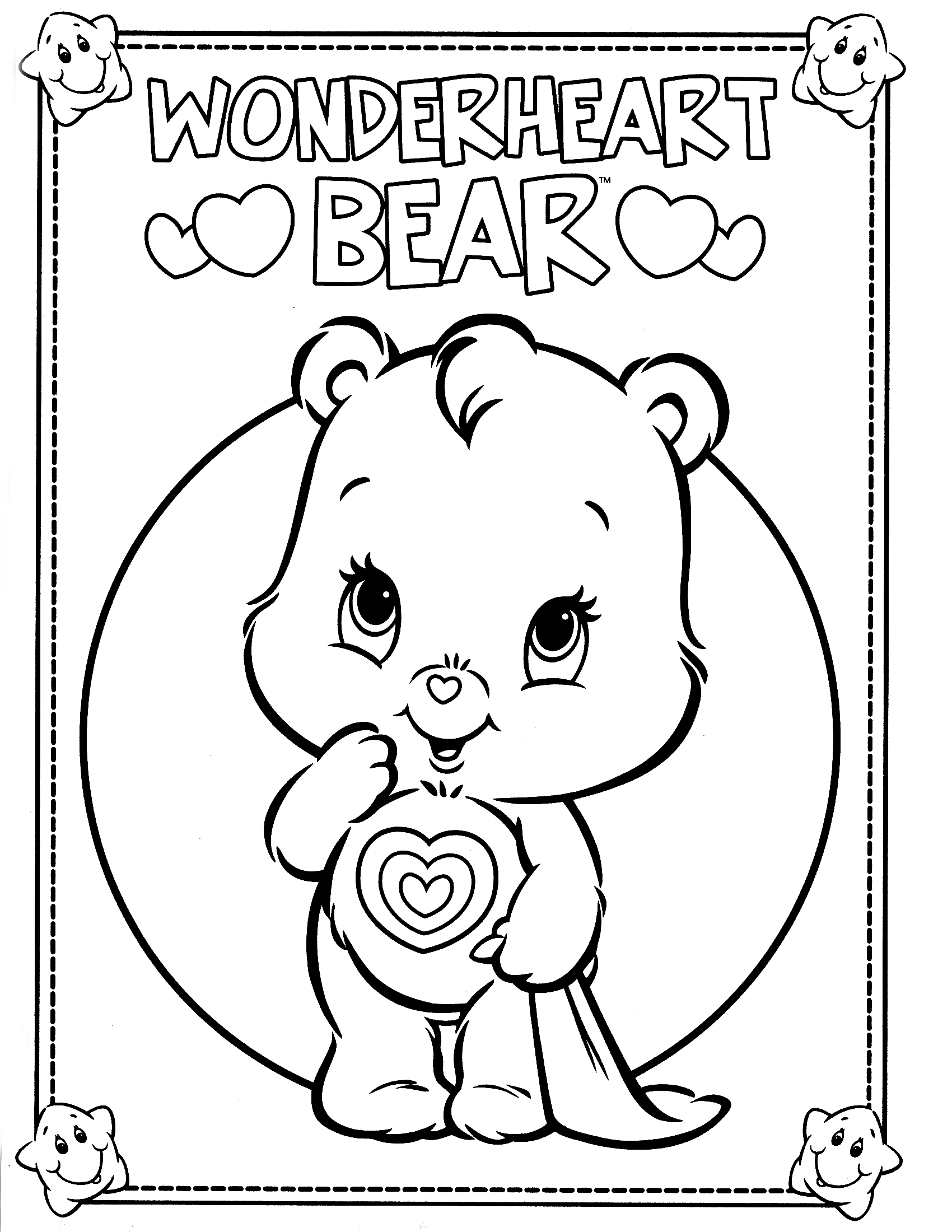 Dibujo gratuito Care Bears #37145 de la coleccion Dibujos Animados y Series Animadas para imprimir