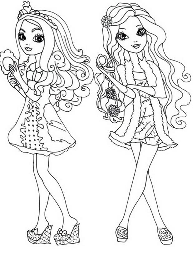 Dibujo para colorear: Ever After High (Dibujos Animados y Series Animadas) #207978 - Dibujos para Colorear e Imprimir Gratis
