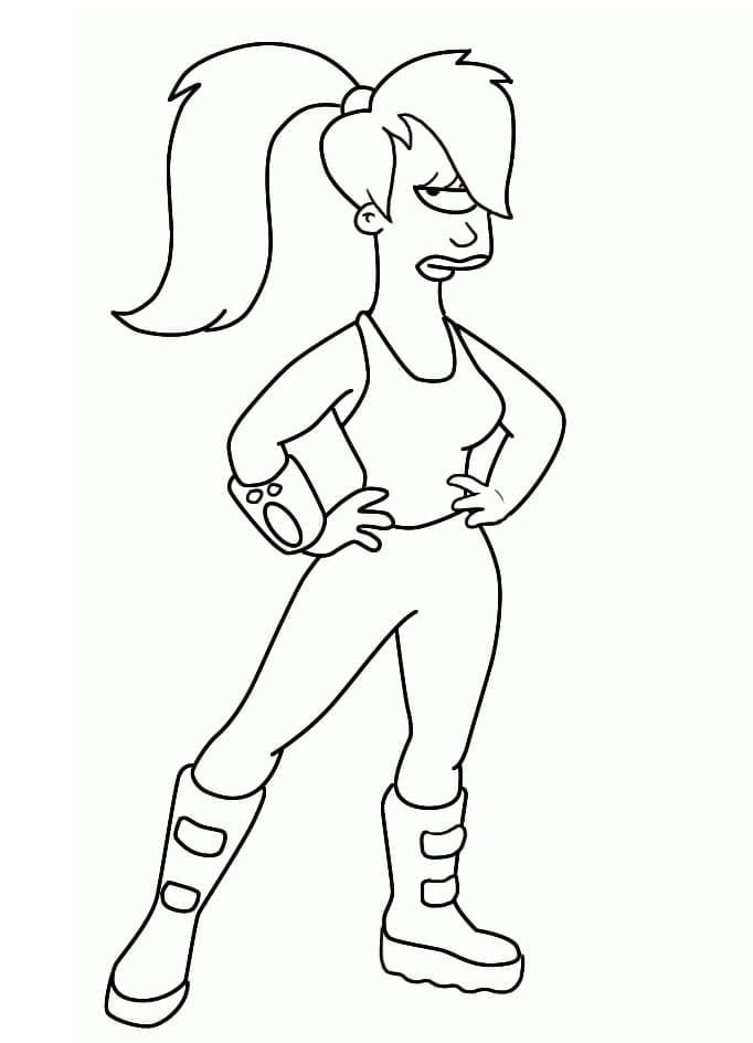 Dibujo gratuito Futurama #206556 de la coleccion Dibujos Animados y Series Animadas para imprimir
