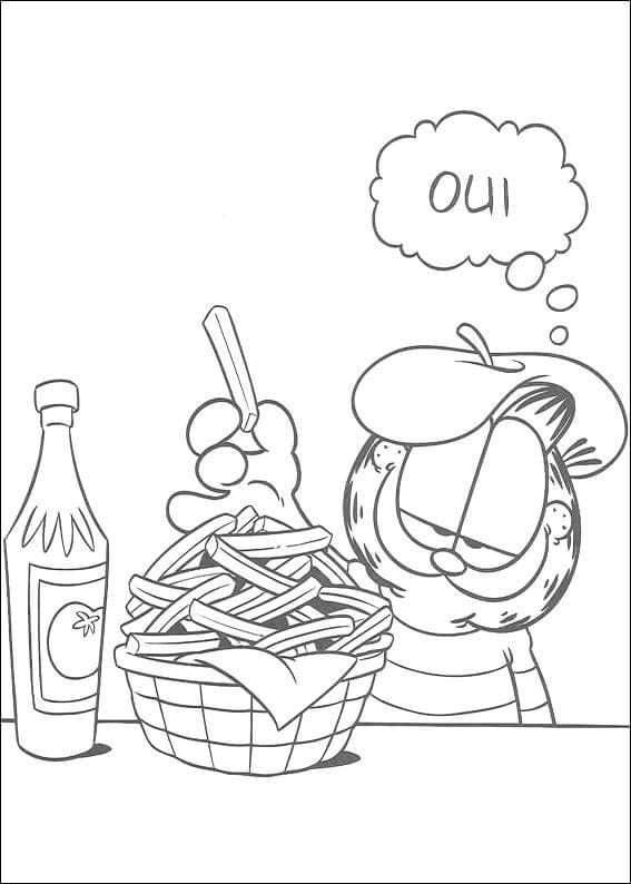Dibujo gratuito Garfield #196231 de la coleccion Dibujos Animados y Series Animadas para imprimir