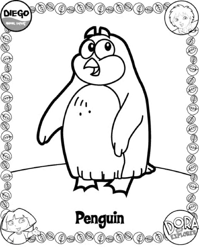 Dibujo gratuito Go Diego! #48518 de la coleccion Dibujos Animados y Series Animadas para imprimir