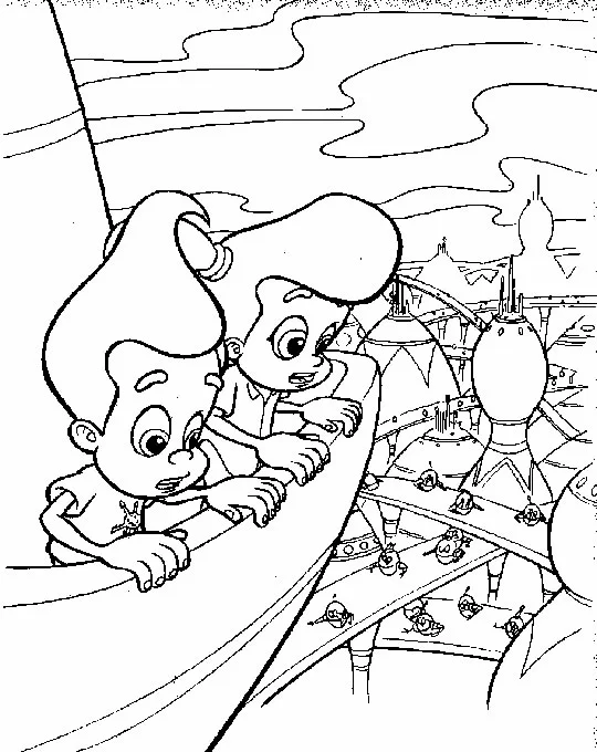 Dibujo gratuito Jimmy Neutron #48897 de la coleccion Dibujos Animados y Series Animadas para imprimir