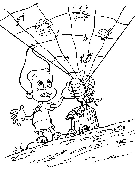 Dibujo gratuito Jimmy Neutron #48901 de la coleccion Dibujos Animados y Series Animadas para imprimir