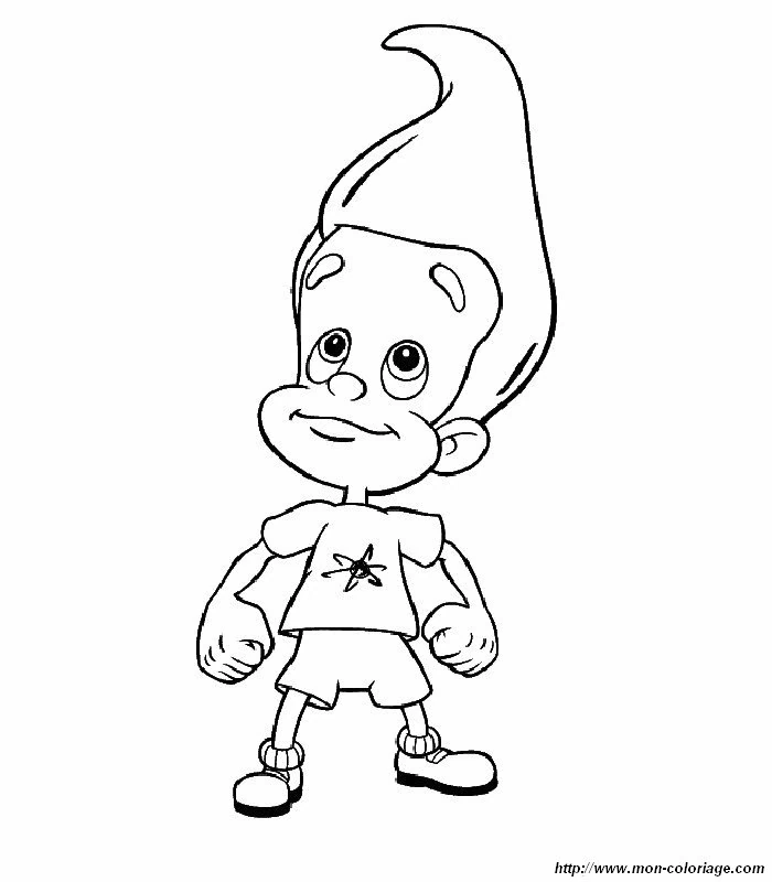 Dibujo gratuito Jimmy Neutron #48978 de la coleccion Dibujos Animados y Series Animadas para imprimir