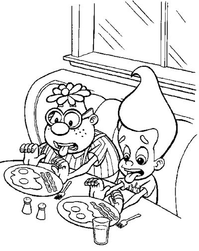 Dibujo gratuito Jimmy Neutron #48987 de la coleccion Dibujos Animados y Series Animadas para imprimir