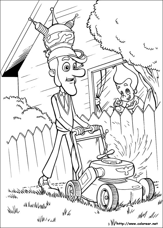 Dibujo gratuito Jimmy Neutron #49041 de la coleccion Dibujos Animados y Series Animadas para imprimir