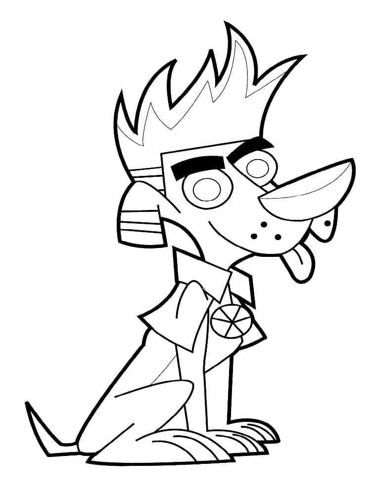 Dibujo gratuito Johnny Test #203271 de la coleccion Dibujos Animados y Series Animadas para imprimir