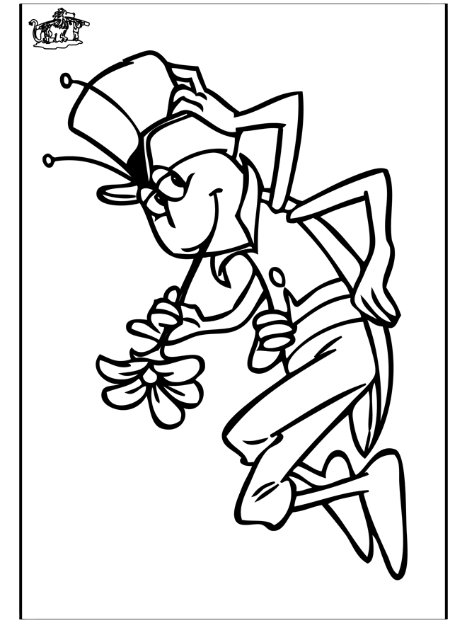 Dibujo gratuito La Abeja Maya #28306 de la coleccion Dibujos Animados y Series Animadas para imprimir