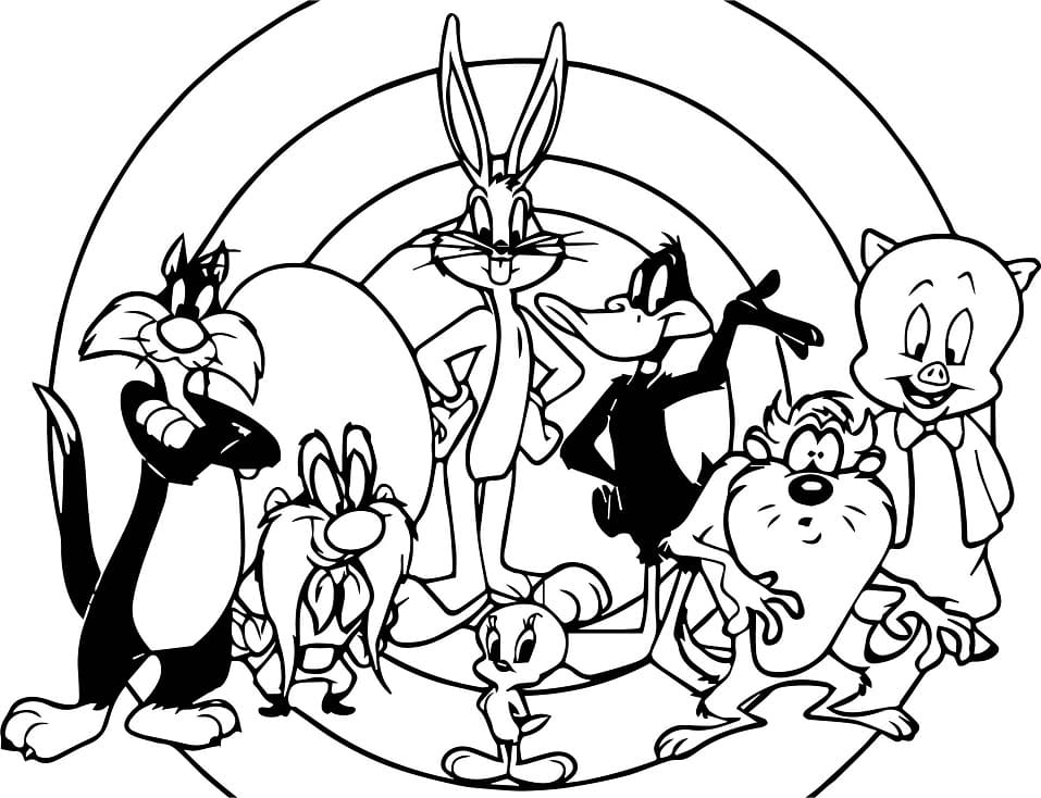 Dibujo gratuito Looney Tunes #192516 de la coleccion Dibujos Animados y Series Animadas para imprimir Dibujo gratuito Looney Tunes #192516 de la coleccion Dibujos Animados y Series Animadas para imprimir