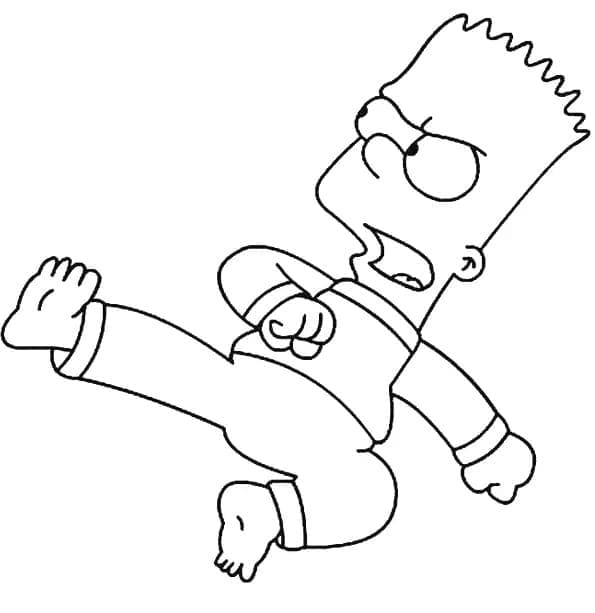 Dibujo gratuito Los Simpson #200527 de la coleccion Dibujos Animados y Series Animadas para imprimir