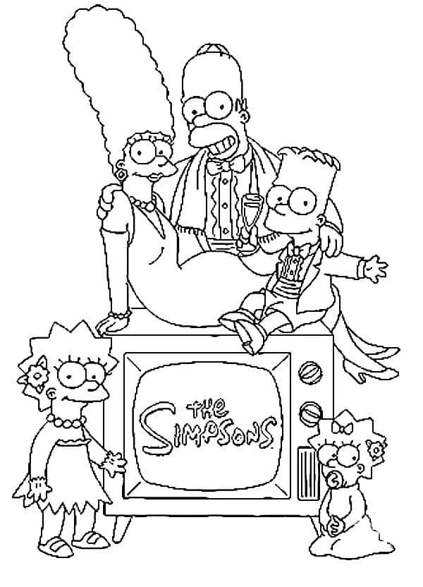 Dibujo gratuito Los Simpson #200556 de la coleccion Dibujos Animados y Series Animadas para imprimir Dibujo gratuito Los Simpson #200556 de la coleccion Dibujos Animados y Series Animadas para imprimir