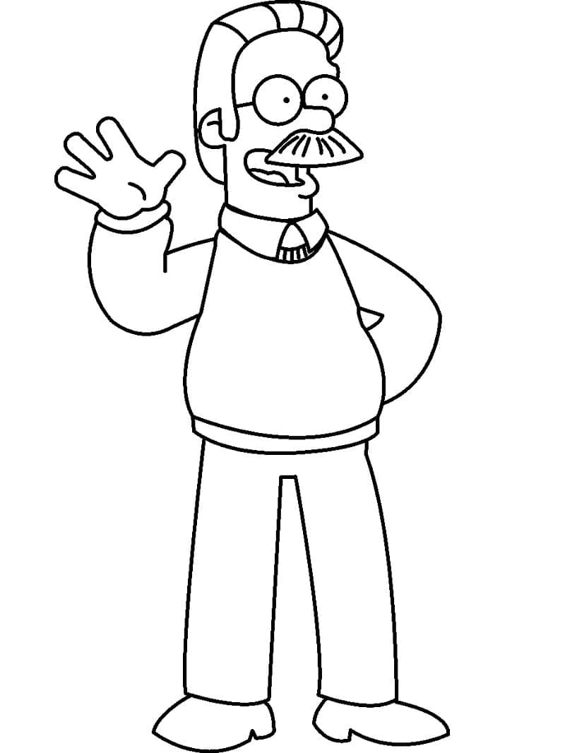 Dibujo gratuito Los Simpson #200569 de la coleccion Dibujos Animados y Series Animadas para imprimir