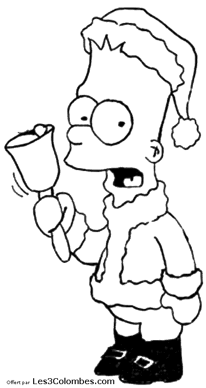 Dibujo gratuito Los Simpson #23855 de la coleccion Dibujos Animados y Series Animadas para imprimir