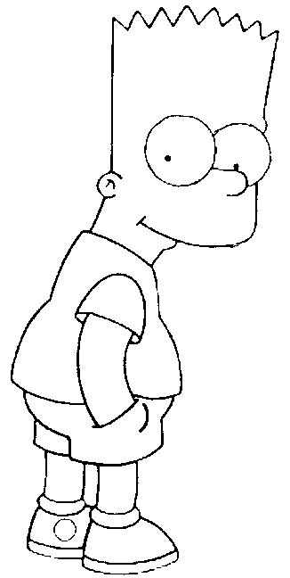Dibujo gratuito Los Simpson #23927 de la coleccion Dibujos Animados y Series Animadas para imprimir