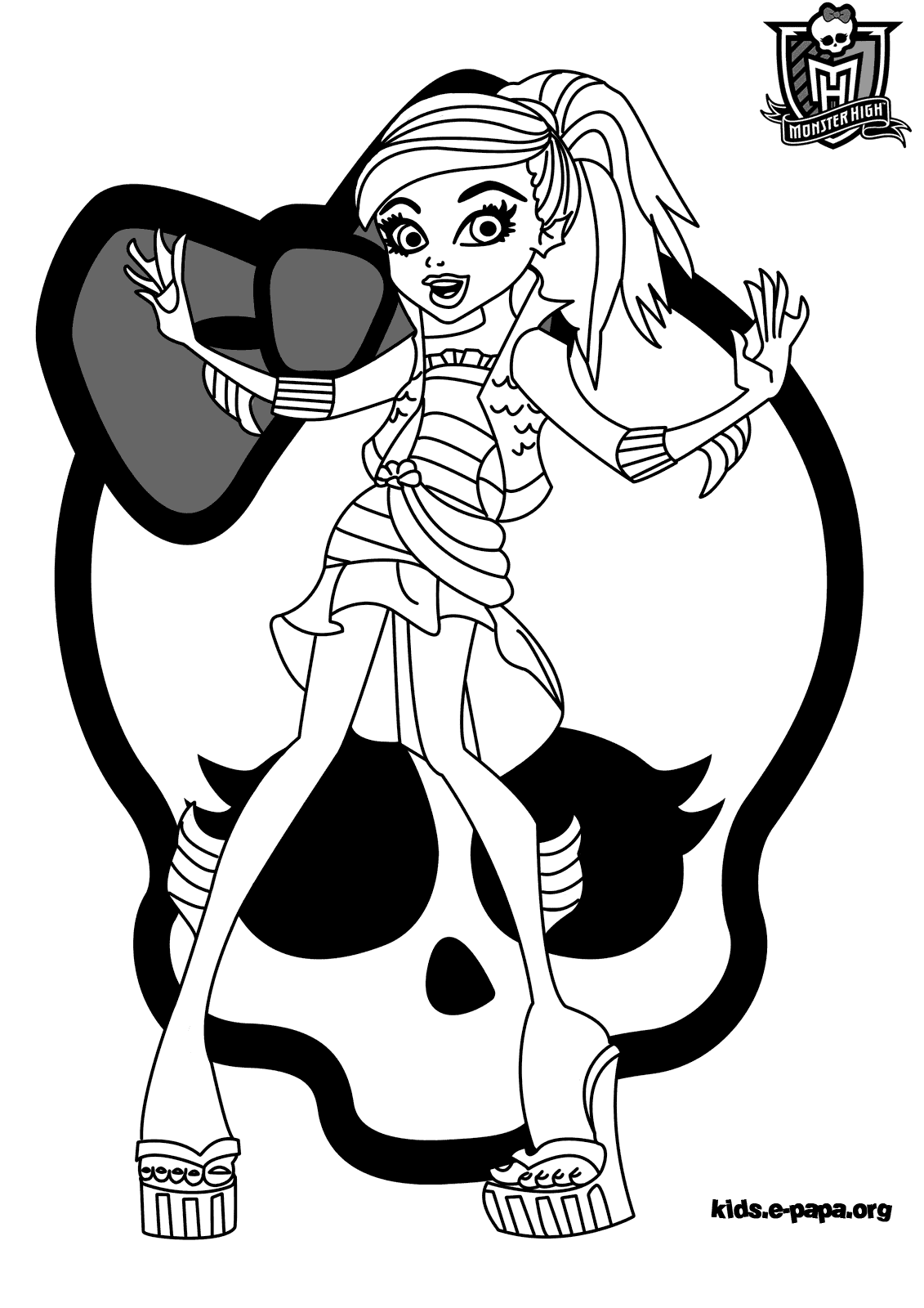 Dibujo gratuito Monster High #24931 de la coleccion Dibujos Animados y Series Animadas para imprimir Dibujo gratuito Monster High #24931 de la coleccion Dibujos Animados y Series Animadas para imprimir
