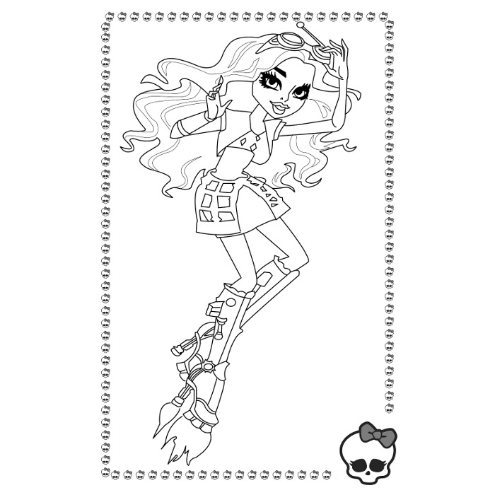 Dibujo gratuito Monster High #24944 de la coleccion Dibujos Animados y Series Animadas para imprimir