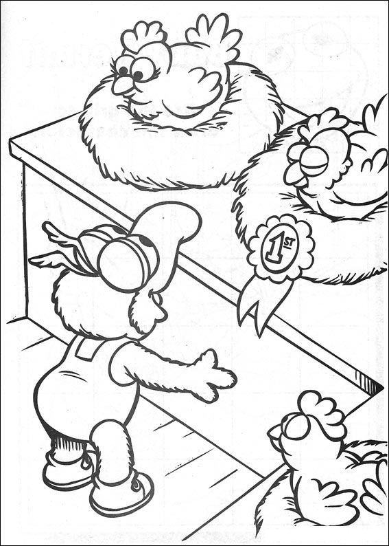 Dibujo gratuito Muppets #31943 de la coleccion Dibujos Animados y Series Animadas para imprimir