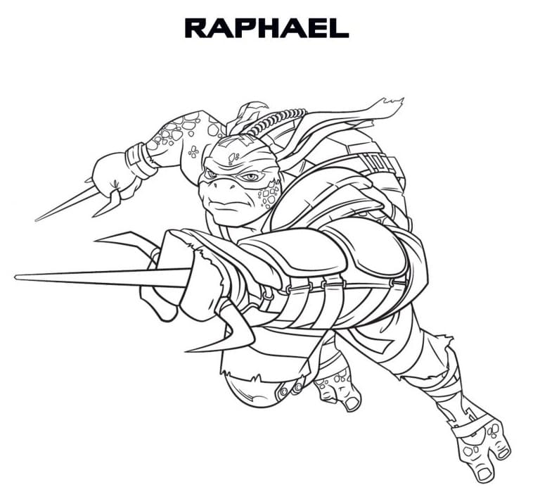 Dibujo gratuito Ninja Turtle #183803 de la coleccion Dibujos Animados y Series Animadas para imprimir