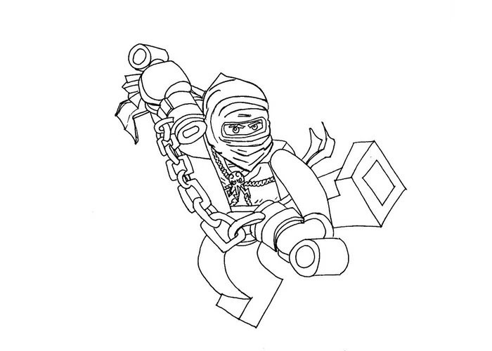 Dibujo gratuito Ninjago #24015 de la coleccion Dibujos Animados y Series Animadas para imprimir