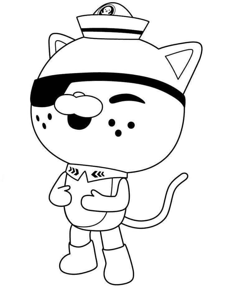 Dibujo para colorear: Octonauts (Dibujos Animados y Series Animadas) #178690 - Dibujos para Colorear e Imprimir Gratis
