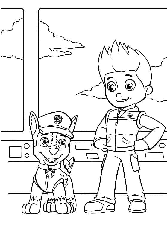 Dibujo gratuito Paw Patrol #178140 de la coleccion Dibujos Animados y Series Animadas para imprimir