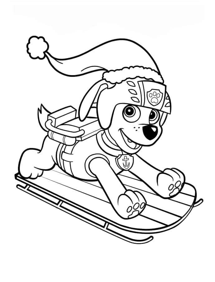 Dibujo gratuito Paw Patrol #178176 de la coleccion Dibujos Animados y Series Animadas para imprimir
