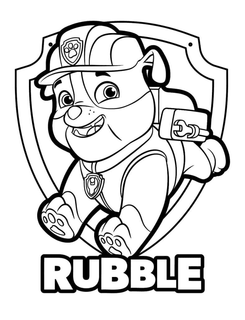 Dibujo gratuito Paw Patrol #178185 de la coleccion Dibujos Animados y Series Animadas para imprimir