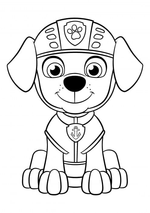 Dibujo gratuito Paw Patrol #178204 de la coleccion Dibujos Animados y Series Animadas para imprimir