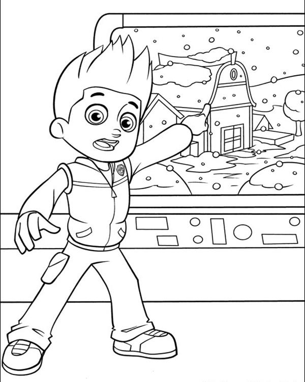 Dibujo gratuito Paw Patrol #44334 de la coleccion Dibujos Animados y Series Animadas para imprimir
