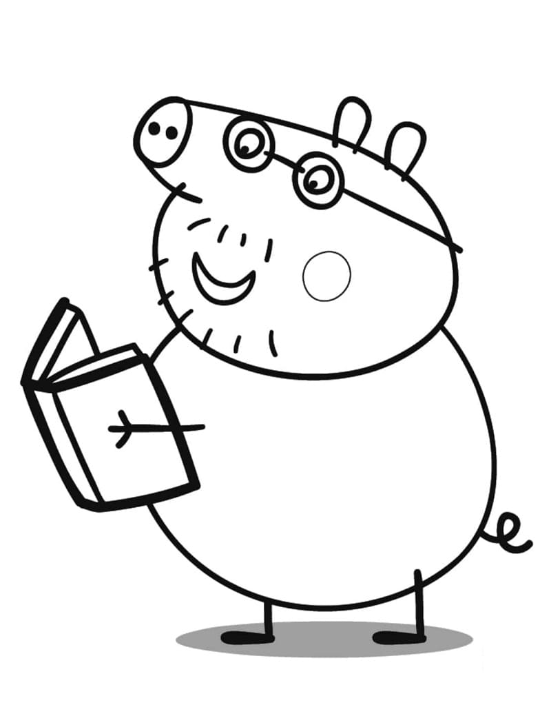 Dibujo gratuito Peppa Pig #180887 de la coleccion Dibujos Animados y Series Animadas para imprimir