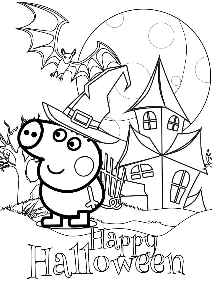 Dibujo gratuito Peppa Pig #180895 de la coleccion Dibujos Animados y Series Animadas para imprimir