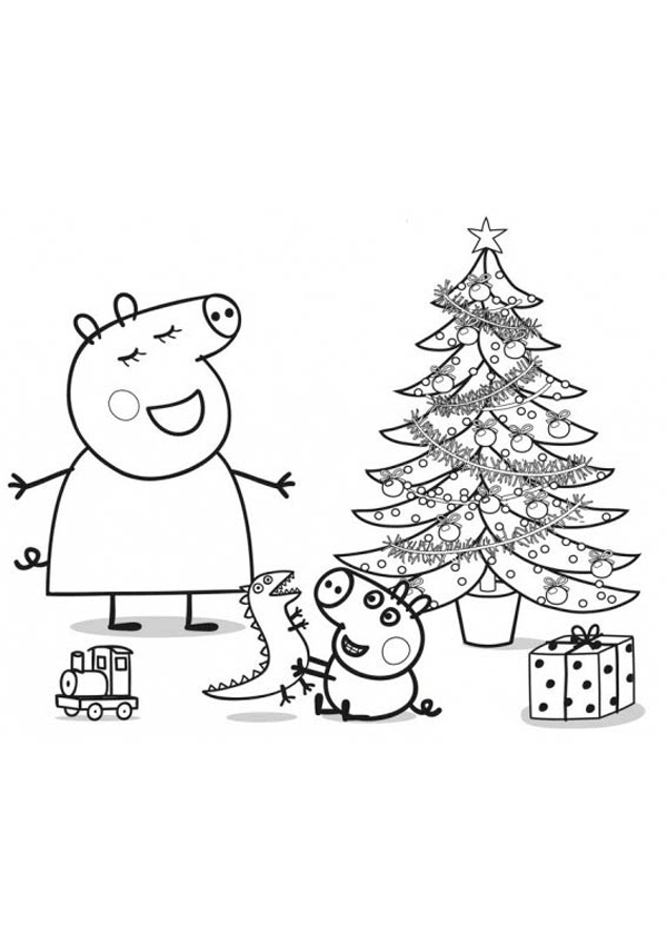 Dibujo para colorear: Peppa Pig (Dibujos Animados y Series Animadas) #43959 - Dibujos para Colorear e Imprimir Gratis