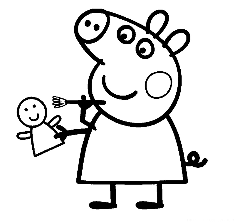 Dibujo gratuito Peppa Pig #43995 de la coleccion Dibujos Animados y Series Animadas para imprimir Dibujo gratuito Peppa Pig #43995 de la coleccion Dibujos Animados y Series Animadas para imprimir