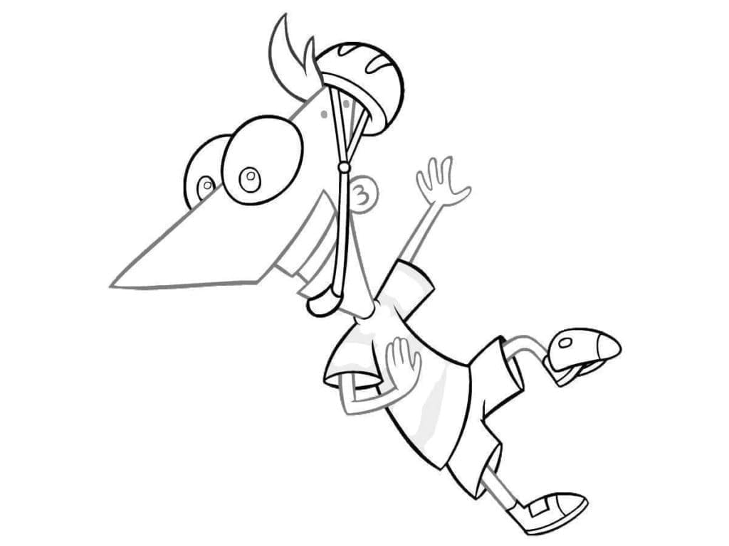 Dibujo gratuito Phineas y Ferb #207760 de la coleccion Dibujos Animados y Series Animadas para imprimir