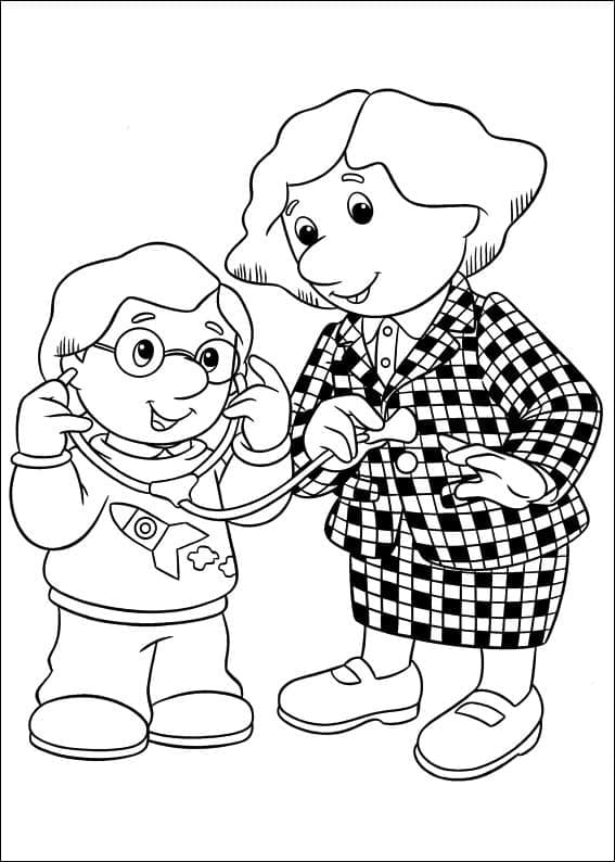 Dibujo gratuito Postman Pat #206760 de la coleccion Dibujos Animados y Series Animadas para imprimir