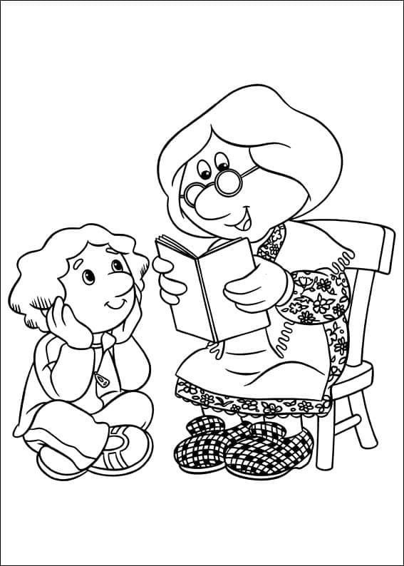 Dibujo gratuito Postman Pat #206761 de la coleccion Dibujos Animados y Series Animadas para imprimir