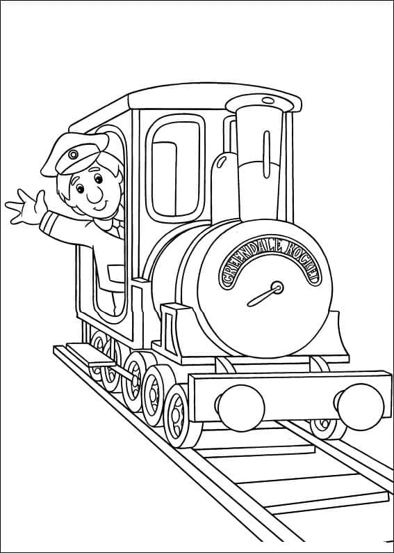 Dibujo gratuito Postman Pat #206776 de la coleccion Dibujos Animados y Series Animadas para imprimir