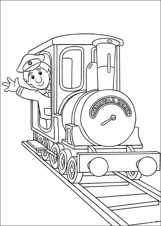 Dibujo gratuito Postman Pat #49473 de la coleccion Dibujos Animados y Series Animadas para imprimir