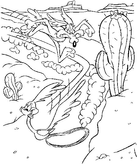 Dibujo gratuito Road Runner y Wile E. Coyote #47242 de la coleccion Dibujos Animados y Series Animadas para imprimir Dibujo gratuito Road Runner y Wile E. Coyote #47242 de la coleccion Dibujos Animados y Series Animadas para imprimir