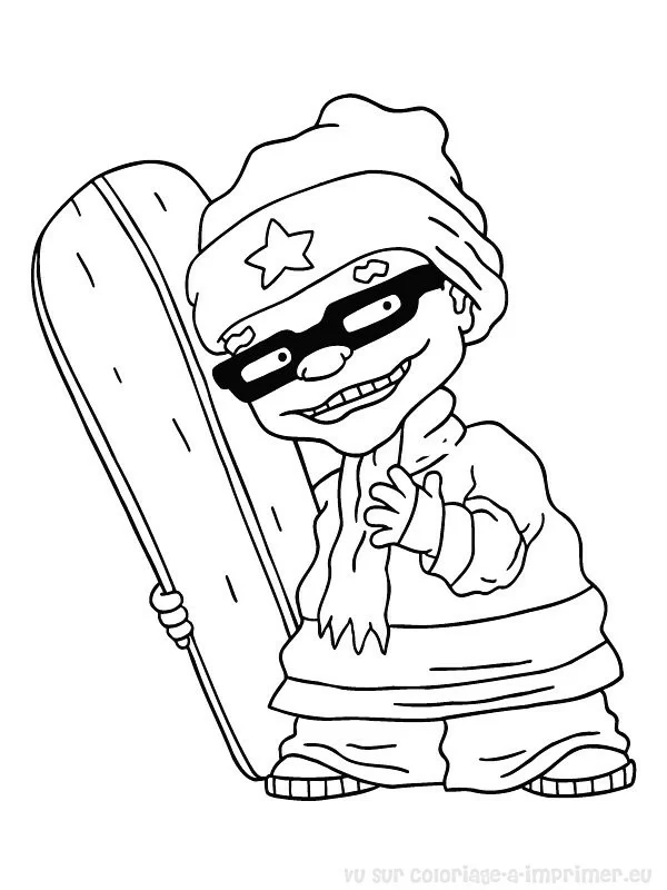 Dibujo gratuito Rocket Power #52248 de la coleccion Dibujos Animados y Series Animadas para imprimir