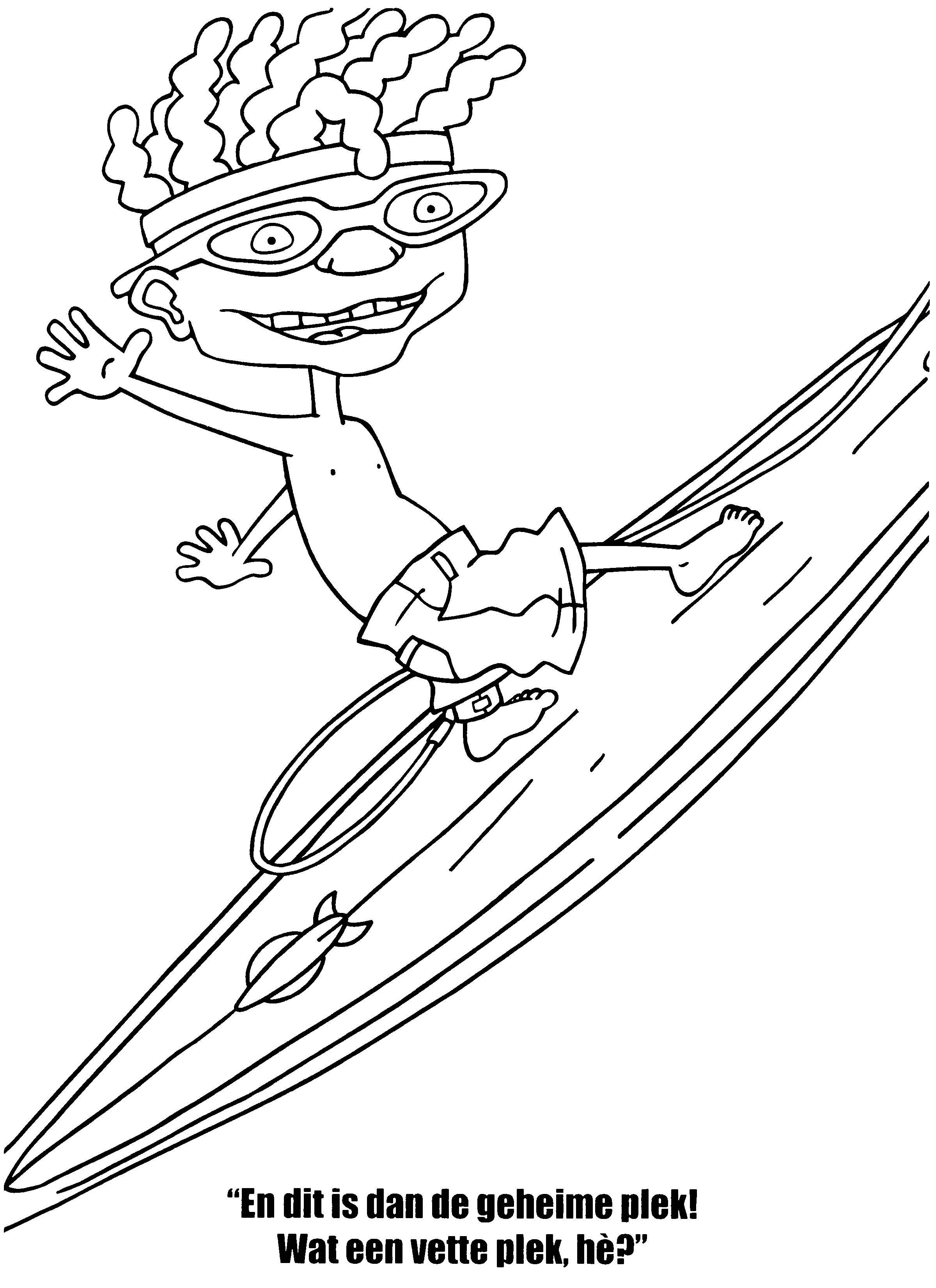 Dibujo gratuito Rocket Power #52669 de la coleccion Dibujos Animados y Series Animadas para imprimir