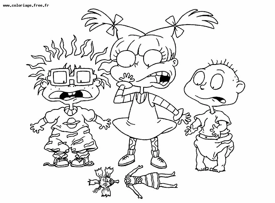 Dibujo gratuito Rugrats #52695 de la coleccion Dibujos Animados y Series Animadas para imprimir