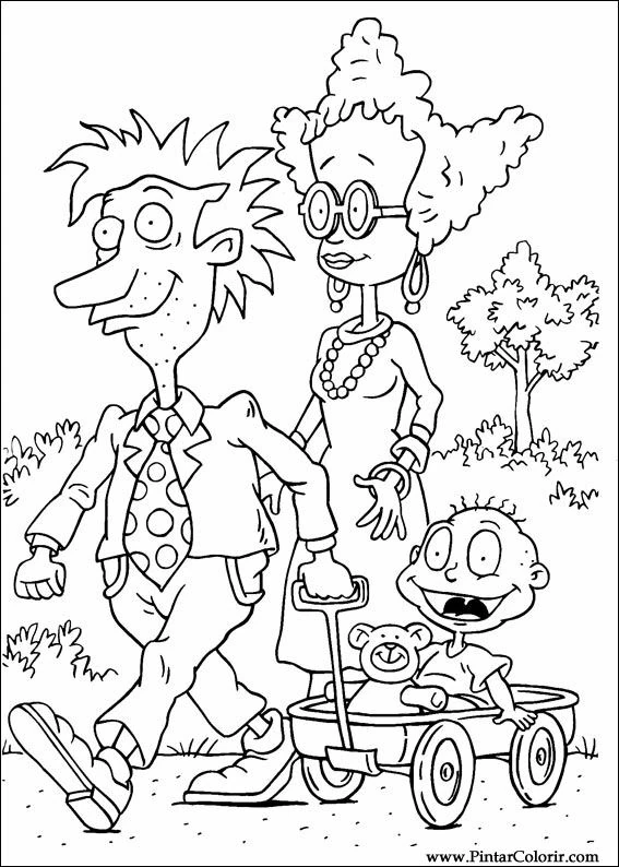 Dibujo gratuito Rugrats #52766 de la coleccion Dibujos Animados y Series Animadas para imprimir