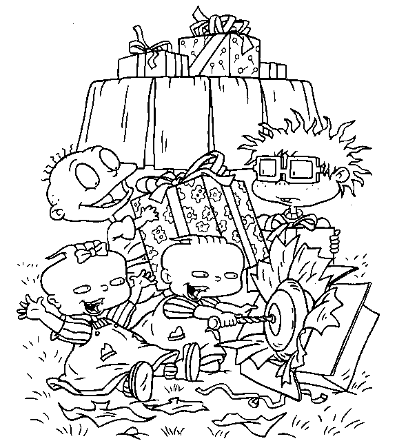Dibujo gratuito Rugrats #52793 de la coleccion Dibujos Animados y Series Animadas para imprimir