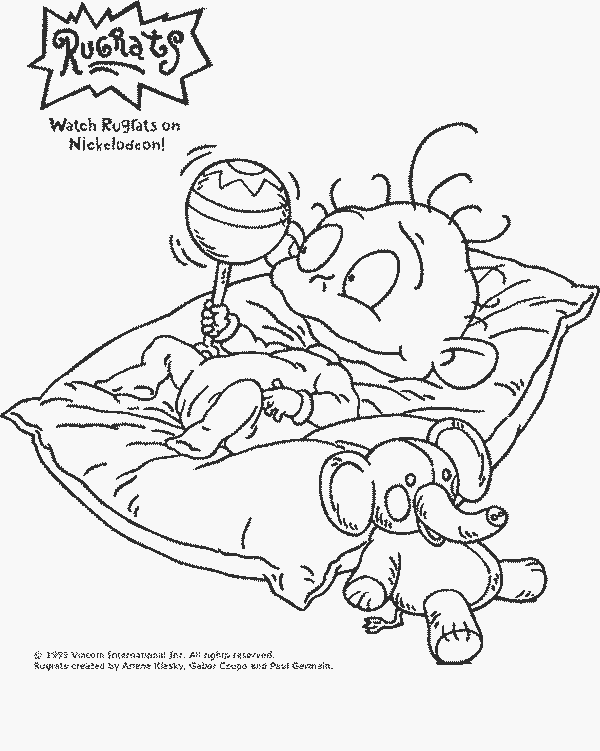Dibujo gratuito Rugrats #52827 de la coleccion Dibujos Animados y Series Animadas para imprimir